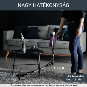 Rowenta RH2038WO X-Force Flex 9.60 Allergy Auto 3v1 100 AW vezeték nélküli rúdporszívó