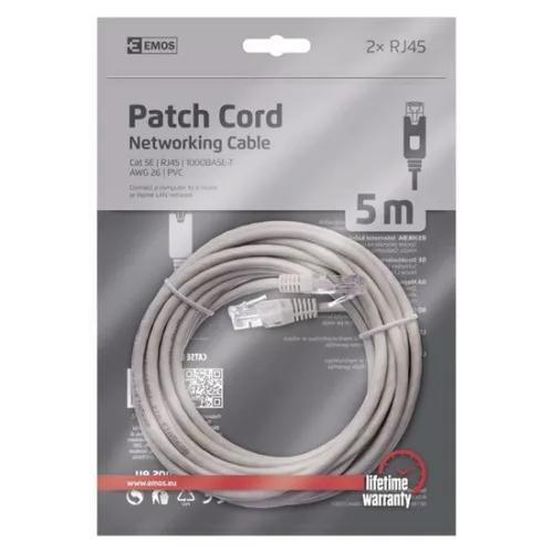 Emos S9125 patch kábel 5M