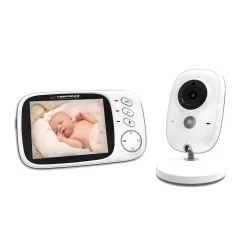   Esperanza Jacob Baby Monitor 3,2" LCD kijelzővel, fehér EHM002