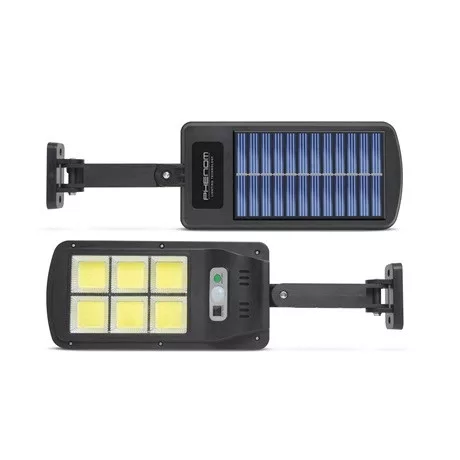 Phenom 55290B LED mozgásérzékelős szolár reflektor