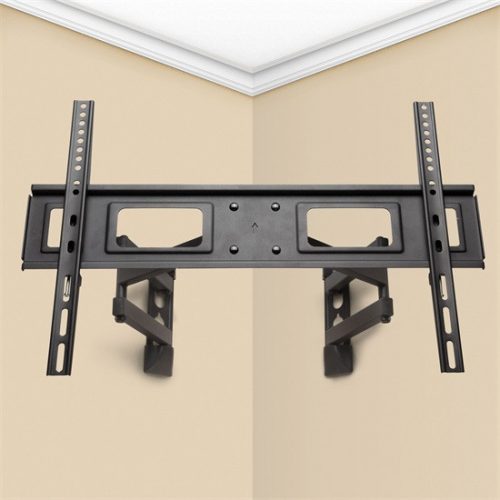 Delight 39687 LCD fali tartókonzol sarkokhoz dupla karos, dönthető 40 - 80"