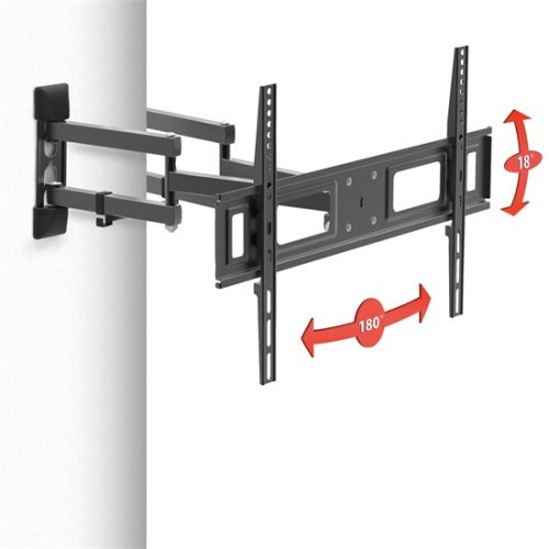 Delight 39687 LCD fali tartókonzol sarkokhoz dupla karos, dönthető 40 - 80"