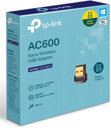 Tp-link Archer T2U Nano vezeték nélküli USB adapter