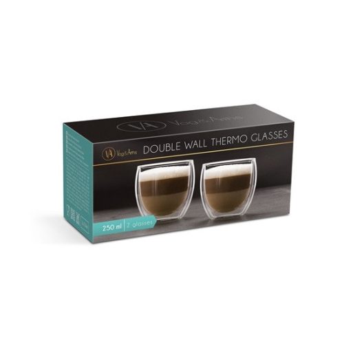 Family 57176J duplafalú üvegpohár szett