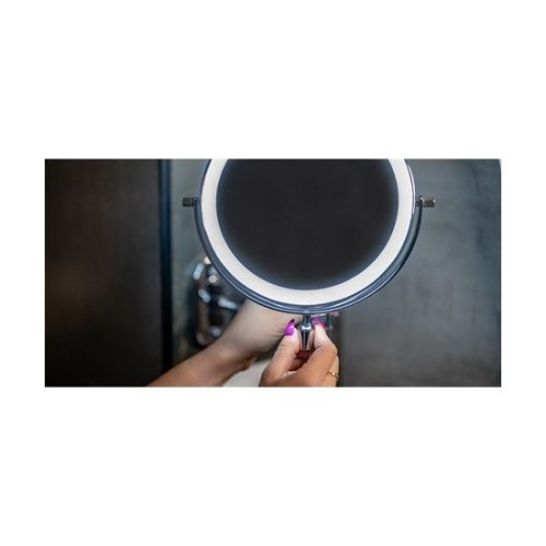 Humanas HS BM01 EZÜST fürdőszobai tükör LED világítással