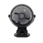 Home by Somogyi CLF 10/BK csíptetős, akkumulátoros ventilátor