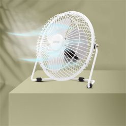 Delight 51110WH USB mini ventilátor, fehér 18cm