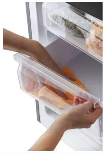 Candy CCG1L314ES alulfagysztós hűtő, 157 liter, ezüst
