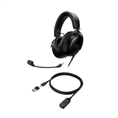 HP HYPERX CLOUD III FEKETE (727A8AA) gamer headset