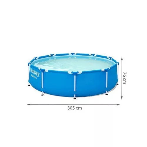 Bestway DA00108 merevfalú medence vízforgatós szűrővel 305 X 76 cm