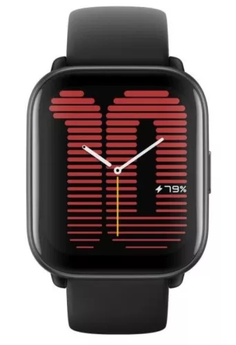 Amazfit Active Midnight Black okosóra, fekete