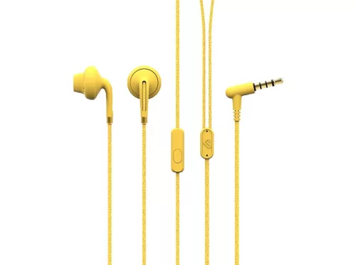 Energy Sistem EN 447183 Earphones Style 2+ Vanilla mikrofonos fülhallgató, sárga