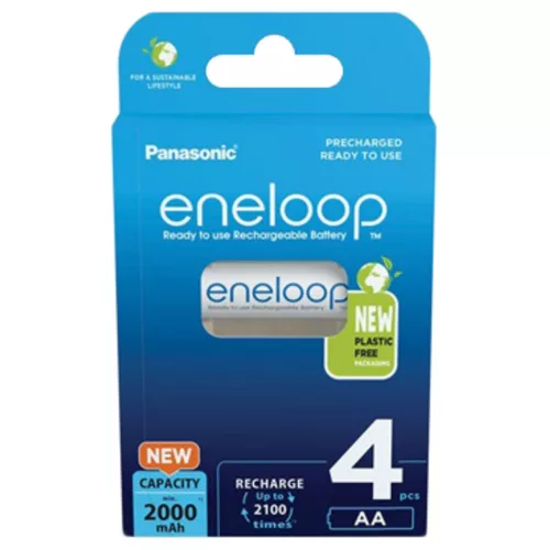 eneloop BK-3MCDE/4BE AA/ceruza 2000mAh Ni-MH akkumulátor 4db/csomag