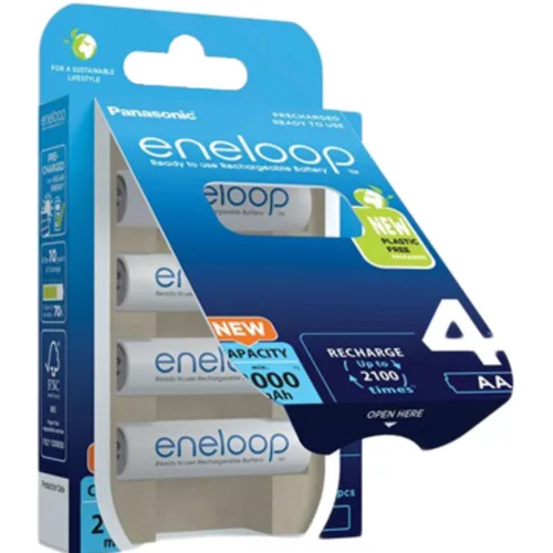 eneloop BK-3MCDE/4BE AA/ceruza 2000mAh Ni-MH akkumulátor 4db/csomag