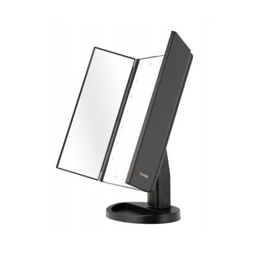 Humanas HS ML04 FEKETE sminktükör LED világítással