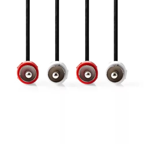 Nedis CAGL24200BK15 sztereó audiokábel