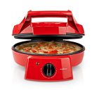Nedis FCPM100FRD multifunkciós pizzakészítő és grillsütő