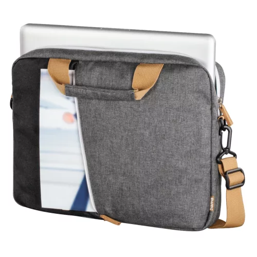 HAMA 217116 "FLORENCE" notebook táska, 15,6", fekete/szürke