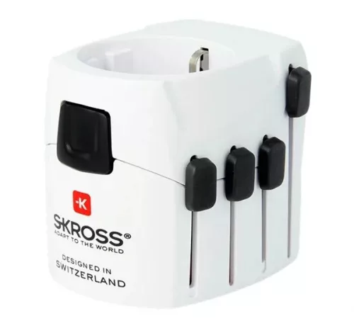 SKROSS 1.103145 PRO hálózati csatlakozó átalakító, földelt