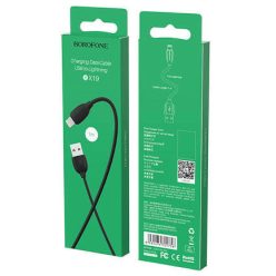 Borofone_BX19_adatkabel_USB-CUSB-A_2m_feher-i910719