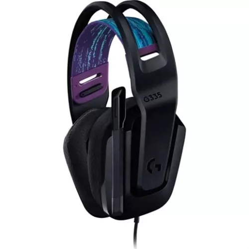 Logitech 981-000978 G335 Gamer Headset, 3,5mm Jack, hangerőszabályzó, fekete