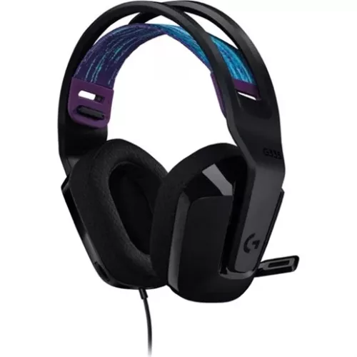 Logitech 981-000978 G335 Gamer Headset, 3,5mm Jack, hangerőszabályzó, fekete