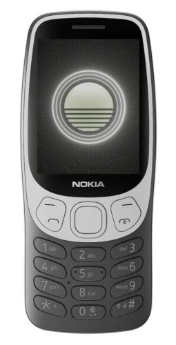 Nokia 3210 4G DS Black nyomógombos kártyafüggetlen mobiltelefon + Telekom Domino feltöltőkártya