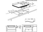 Electrolux EIV84550 beépítető indukciós főzőlap, 75 cm