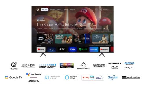 TCL 65C655 65" 4K UHD QLED Google Smart TV