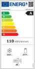 LG GBP62MCNAC alulfagyasztós hűtőszekrény, DoorCooling+™technológia, 384 liter, matt fekete
