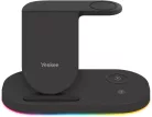 Yenkee YAC 5310 3 az 1-ben veteék nélküli töltőállomás Samsung mobileszközökhöz, 15W