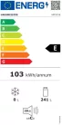 Hausmeister HM3116 egyajtós hűtőszekrény