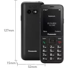 Panasonic KX-TU250EXB mobiltelefon