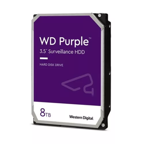 WD WD11PURZ Purple Surveillance Hard Drive, 1TB, belső , 3,5", SATA3 HDD (5400rpm, 64MB puffer)