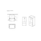 Haier HB17FPAAA side by side hűtőszekrény