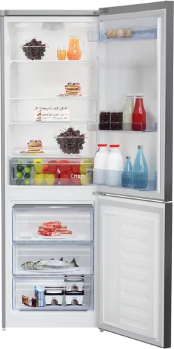 Beko RCSA330K40SN alulfagyasztós hűtőszekrény