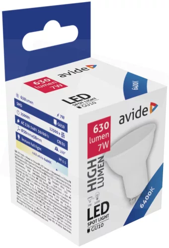 Avide_ABGU10CW-7W-AP_LED_SPOT_izzo_ALU_PLASTIC_7W_GU10_CW_6400K-i901975