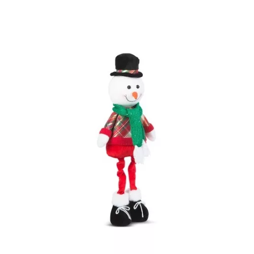 Family Christmas 58758B karácsonyi textil hóember figura 58 X 18 X 13 CM