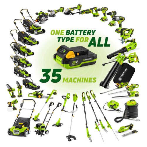 Fieldmann FZF 70605-0 akkumulátoros kerti lombfúvó