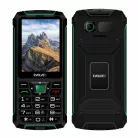 Evolveo StrongPhone W4 DS mobiltelefon, vízálló, tartós, fekete-zöld
