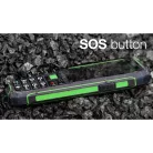 Evolveo StrongPhone W4 DS mobiltelefon, vízálló, tartós, fekete-zöld