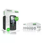 Evolveo StrongPhone W4 DS mobiltelefon, vízálló, tartós, fekete-zöld