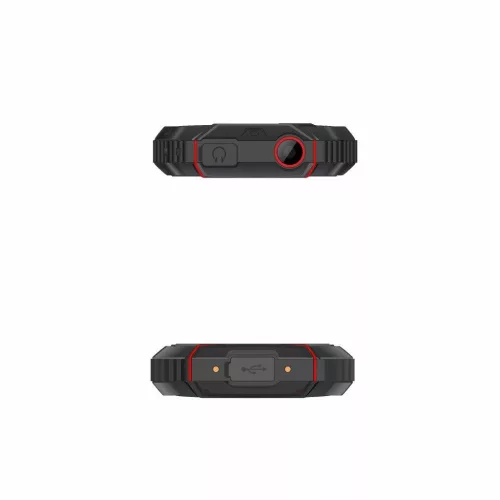 Evolveo StrongPhone W4 DS mobiltelefon, vízálló, tartós, fekete-piros