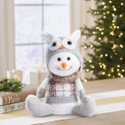 Family Christmas 58729B hóember dekoráció, 30 x 20 x 14 cm