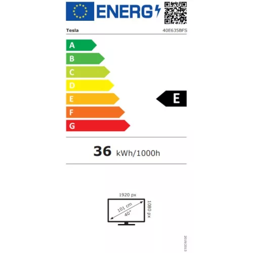 Tesla 40E635BFS 40" FullHD ANDROID Smart LED TV