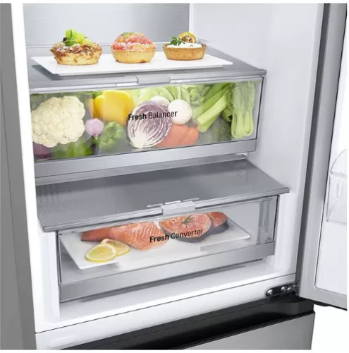 LG GBV7180CPY alulfagyasztós hűtőszekrény