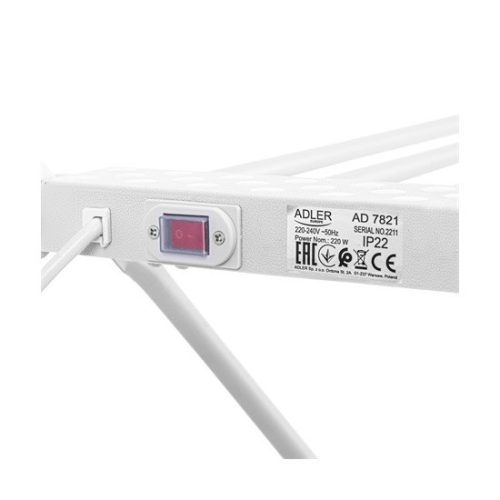 Adler AD7821 elektromos ruhaszárító