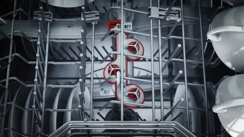 Bosch SMI6ECS12E Serie 6 félig beépíthető mosogatógép, 60 cm, szálcsiszolt acél