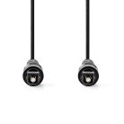 Nedis CAGL25000BK20 Optikai hang kábel, TosLink csatlakozók, 2 méter