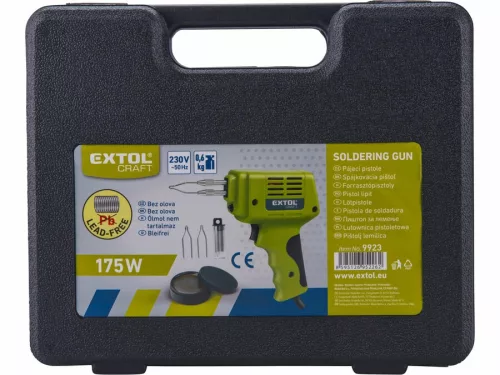 Extol Craft 9923 transzformátoros forrasztópisztoly kofferben